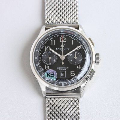 TW Factory Breitling Premier B01 Chronograph Stainless Steel 42MM 7750 Movement Watch